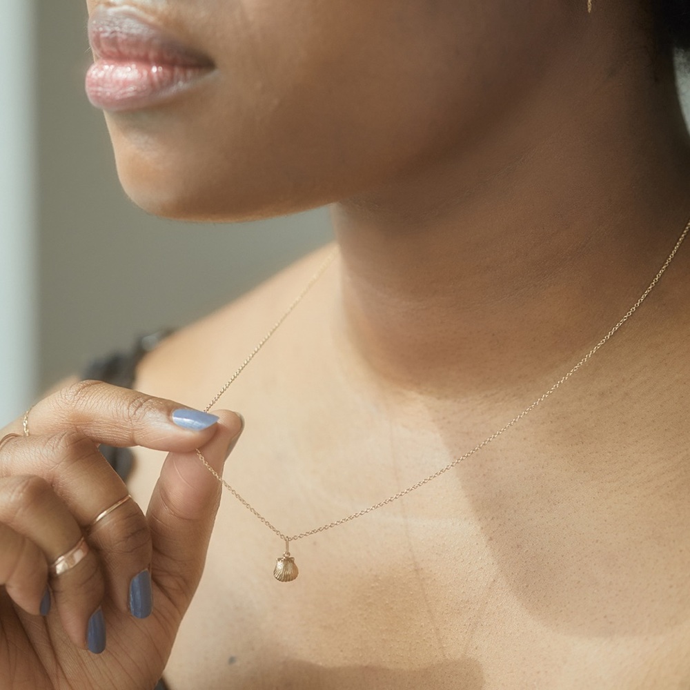 Catbird NYC plain chain 14k gold